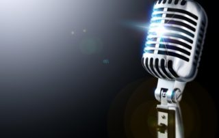 Old fashioned Microphone