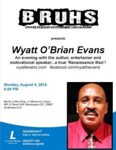 BRUHS Book Reading Uplifts His Spirit