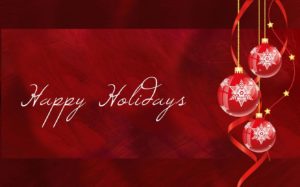 Happy Holidays